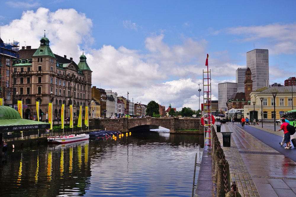 Canal in Malmo